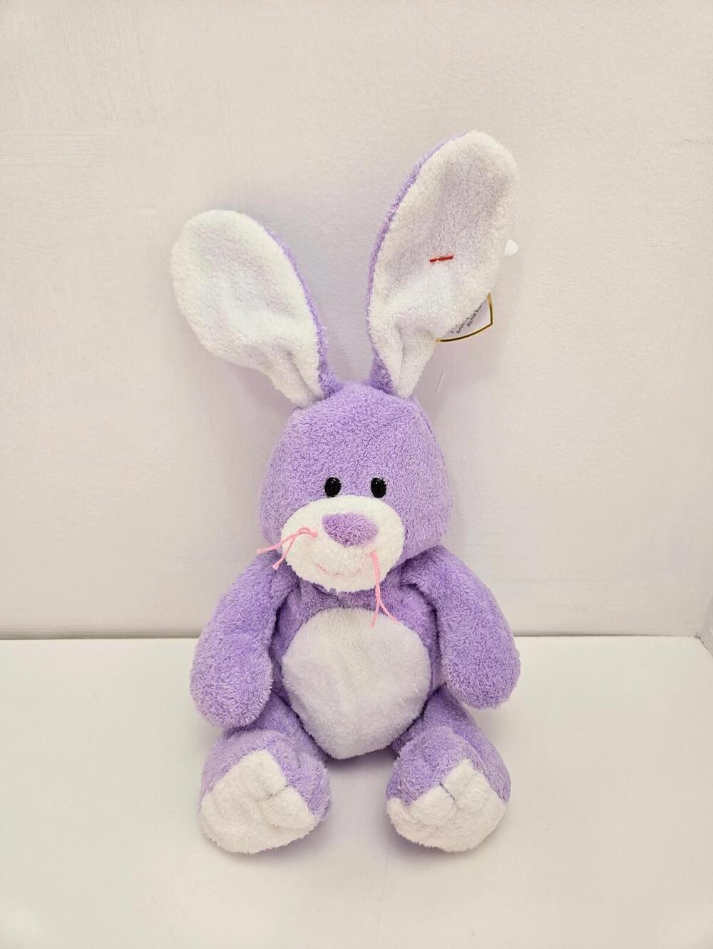 Ty Pluffies “Twitches” the Bunny *Rare!* (10 inch)